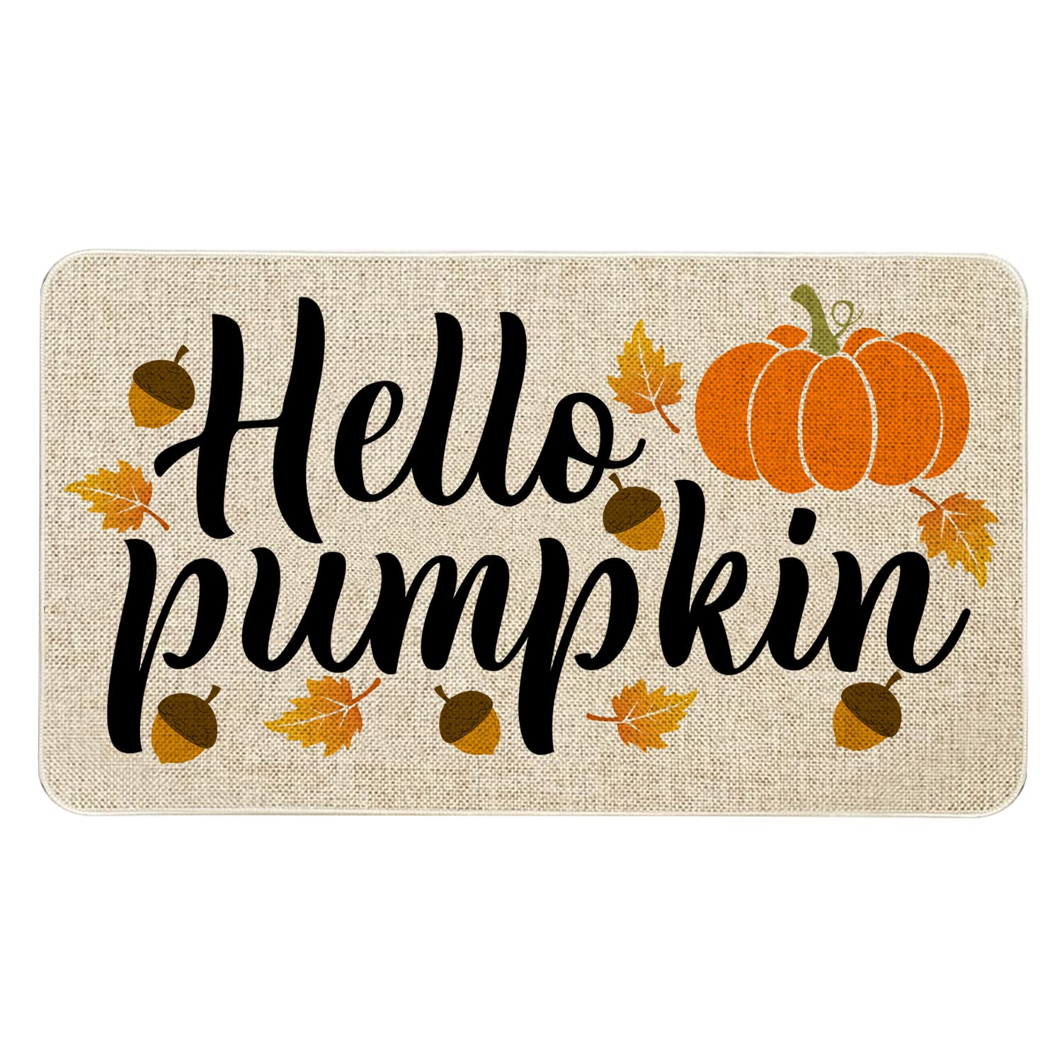 Roszwtit Fall Door Mat 30 X 17 Inch Autumn Truck Football Doormat Indoor Outdoor Entrance Floor Mat Non Slip Fall Thanksiving Decor Rubber Welcome Mats