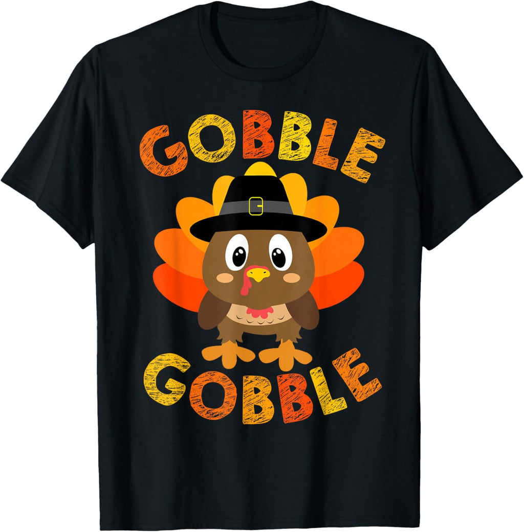 Gobble Gifts Thanksgiving Shirts Women Men Toddler Girl Boy T-Shirt